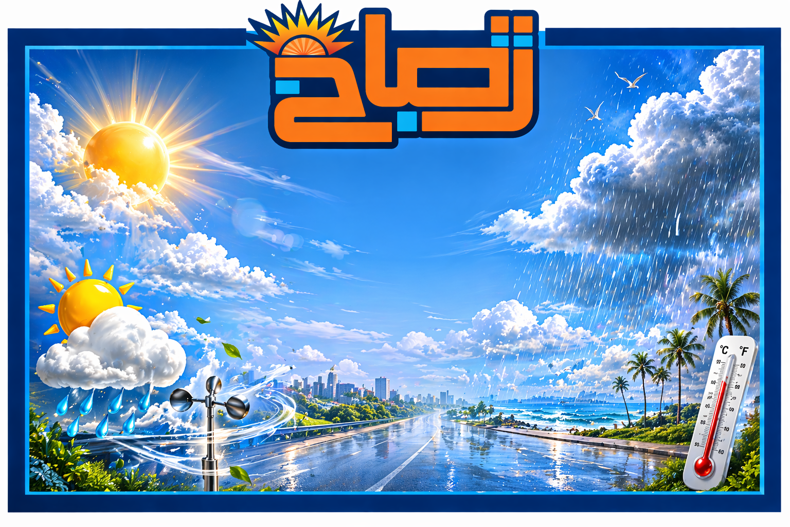 طقس مصر غدًا: شبورة كثيفة صباحًا وأمطار خفيفة ورياح مثيرة للأتربة